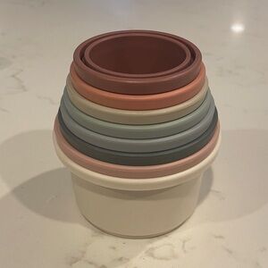Mushie Baby Stacking Cups